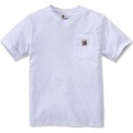 Carhartt t - shirt de travail homme � poches col rond manche courte