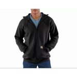 Carhartt - sweat � capuche poids moyen zipp� - k122 - noir - s