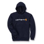 Carhartt workwear signature logo midweight pullover à capuche Carhartt workwear signature logo midweight pullover à capuche