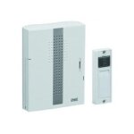 Carillon sans fil - urmet - 150 m - blanc - volume r�glable - pile