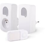 Carillons - scs sentinel - sone duo - sans fil et sans pile - lot de 2 - porte 150 + 50 mtres - auto ...