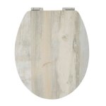 Abattant wc effet bois carnac