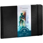 Carnet aquarelle - hahnem�hle - a5 - 100% coton - 250g / m� - 30 feuilles grain fin