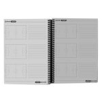 Carnet coach football  spirales a4 sporti france - noir