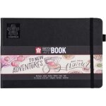 Carnet - croquis - dessin - a5 - 21x148cm - 80 pages - 210g - papier ivoire - sakura