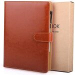 Carnet de notes - cuir - a5 - impermable - 200 pages - marron