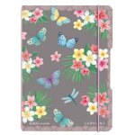 Herlitz my. book flex carnet a5 ladylike rose / blanc - 40 pages d�tachables pointill�es 80 g / m�