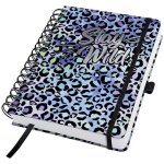 Carnet  spirales - sigel - jolie blue leo love - a5 - 240 pages - blanc