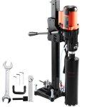 Carotteuse  diamant - vevor - perceuse au diamant diamtre 20 cm 2500 w 750 tr - min - humide sec
