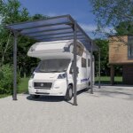 Carport camping car - toit monopente - hegoa 25 Carport camping car - toit monopente - hegoa 25