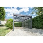 Carport aluminium trigano - libeccio + 5 claustras - 16 m² Carport aluminium trigano - libeccio + 5 claustras - 16 m²