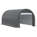 Carport outsunny - 5 x 3 m - auvent abri de stockage - gris
