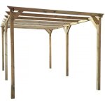 Carport voiture en bois solar ii 3 x 5 x 2. 4