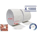 Mfb provence � - 2 x 500 carr�s de cellulose - rouleau coton manucure