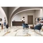 Carrelage effet marbre 80x80cm golden statuario paquet de 1. 92 m2