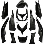 Carrosserie / carenage maxiscooter adaptable yamaha 500 tmax 2001>2007 noir brillant - style origine ...