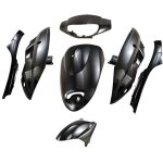 Carrosserie scooter tunr kit adaptable scooter chinois noir (peint) (7 pieces) Carrosserie scooter tunr kit adaptable scooter chinois noir (peint) (7 pieces)
