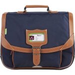 Cartable - tanns - les incontournables - 35 cm - polyester recycl� - bleu marine