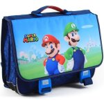 Cartable super mario 41 cm haut de gamme - supermario - cartable - bleu - enfant - mixte Cartable super mario 41 cm haut de gamme - supermario - cartable - bleu - enfant - mixte