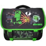Cartable minecraft escape 38cm 2 compartiments