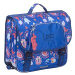 Cartable - les petites bombes - 38 cm - 2 compartiments - bleu - pour enfants
