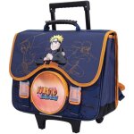 Cartable  roulettes naruto ninja 41 cm - 2 cpt
