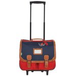 Cartable � roulettes tanns 41 cm - collection scolaire 2026