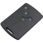 Carte clé - phonillico® - renault - 4 boutons - compatible avec plusieurs modèles - noir Carte clé - phonillico® - renault - 4 boutons - compatible avec plusieurs modèles - noir