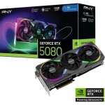 Carte graphique - pny - geforce rtx 5080 - 16 go - argb - overclocke - pcie 5. 0 (vcg508016tfxxpb1 - ...