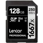 Carte mémoire lexar professional 1667x 128 go sdxc uhs - ii Carte mémoire lexar professional 1667x 128 go sdxc uhs - ii