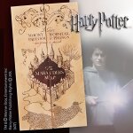 Carte du maraudeur harry potter - rplique 1 / 1 en papier parchemin - noble collection