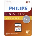 Carte m�moire flash - philips - sdhc 32 go - class 10 - garantie limit�e 2 ans