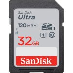 Carte mmoire sd sandisk sdhc ultra 32go 120mo / s
