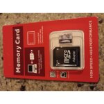 Carte m�moire haute vitesse 512 go classe 10 micro tf carte sd