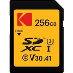 Carte mmoire - kodak - sd 256 go uhs - i u3 v30 - lecture 95mb / s - criture 85mb / s - sdhc / xc