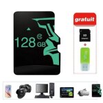 Carte m�moire micro sd 128go class 10 - lulua - vehoot v18 - noir