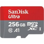 Carte mmoire micro sdxc sandisk ultra 256 go vitesse de lecture allant jusqu 150mb / s classe 10 u1 ...