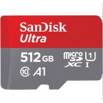 Carte m�moire micro sdxc sandisk ultra 512 go vitesse de lecture allant jusqu� 150mb / s classe 10 u1 ...