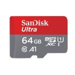 Carte mmoire micro sdxc sandisk ultra 64 go vitesse de lecture allant jusqu 140mb / s classe 10 u1 ...