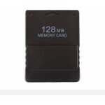 Carte mmoire noire 128 mo pour sony playstation 2 (ps2)