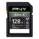 Carte m�moire pny elite - x sdxc 128go classe 10 uhs - i u3 100mb / s