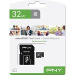 Pny carte m�moire microsd 32gb performance plus c10