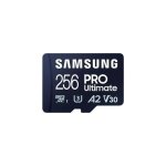 Carte memoire samsung 256 go micro - sd pro ultimate classe 10 mb - my256sa / ww