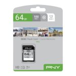 Pny carte m�moire sd 64gb elite c10 u1