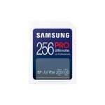 Carte m�moire sd - samsung - pro ultimate - 256 go - uhs - i u3 - 200 mb / s - blanc