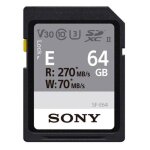 Carte m�moire sony sdxc uhs ii 64 go