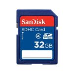 Carte mémoire sdhc - sandisk - 32 go - classe 4 - format sd - haute capacité Carte mémoire sdhc - sandisk - 32 go - classe 4 - format sd - haute capacité