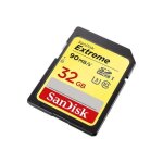 Carte mmoire sdhc - sandisk - extreme - 32 go - 90 mo / s - classe 10