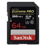 Carte mmoire sdhc sandisk extreme pro 64go - uhs - ii - classe 10 - u3