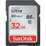 Carte mmoire sandisk sdhc ultra 32gb - cl. 10 - 80mb / s